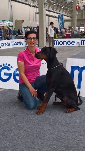 International Dog Show Novara - Daskarera Dobermann Kennel